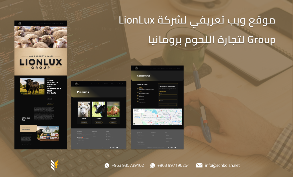 Lionlux Website